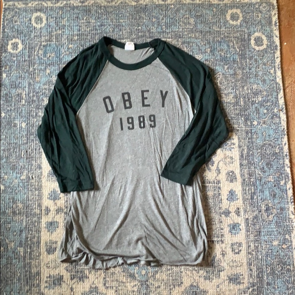 Obey Baseball tee
